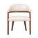 SILLA DE COMEDOR KADE CUERO BEIGE  -1-